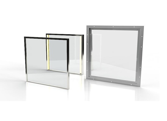 CNC machine safety viewing window